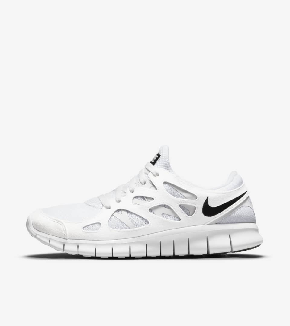 Free run 2 noir et best sale blanc